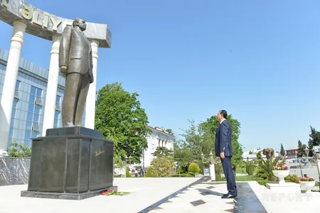 Lənkəranda Heydər Əliyevin anadan olmasının 94-cü ildönümü qeyd olunub - FOTO