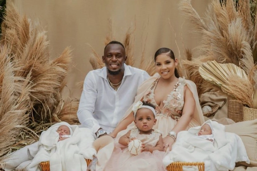 Useyn Bolt əkiz atası oldu