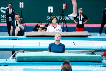 Milli Gimnastika Arenasında ilin ilk yarışı - REPORTAJ