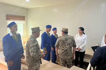 Ombudsman's Office representatives visit military unit