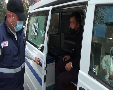 Kürdəmirdə koronavirus xəstəsi aptektdə saxlanılıb