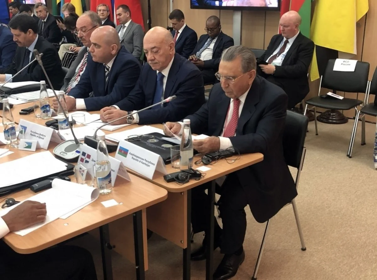 Ramiz Mehdiyev takes part in international security conference
