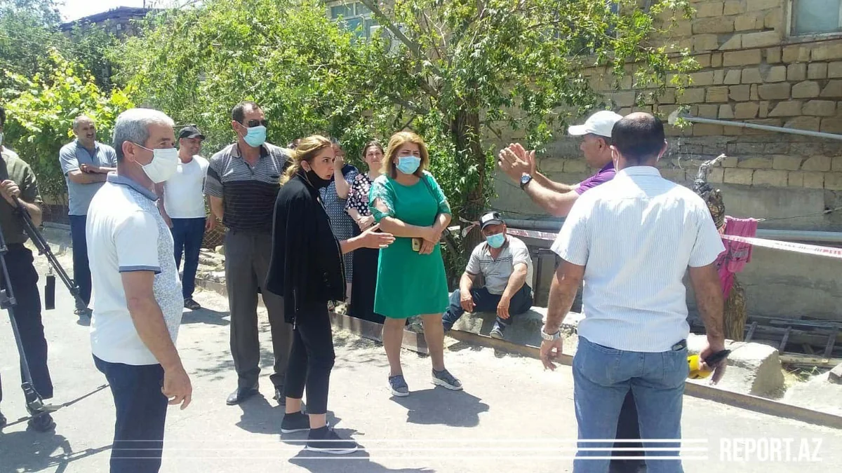 Sumqayıtda binada uçqun olub, xəsarət alan var - YENİLƏNİB-2