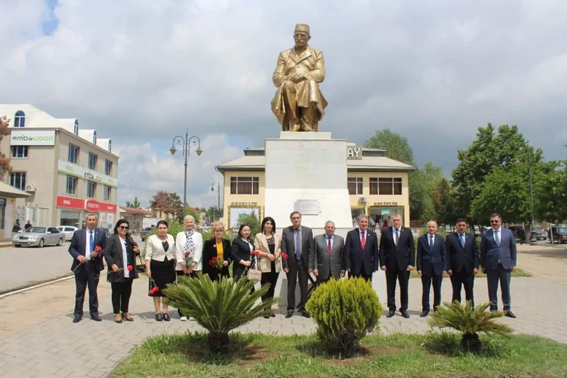 Sabirabadda Mirzə Ələkbər Sabirin 160 illik yubileyi qeyd olunub