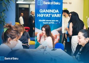 “Bank of Baku”dan könüllü qanvermə təşəbbüsü