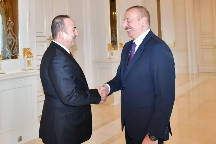 Президент Ильхам Алиев принял главу МИД Турции - ОБНОВЛЕНО