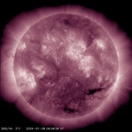 Astronomers record strongest solar flare over past seven years