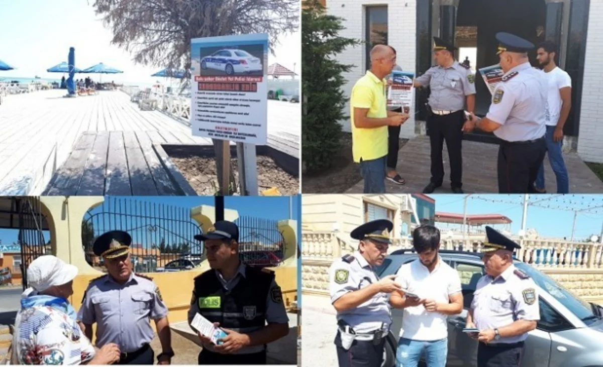 DYP çimərliklərdə yeni maarifləndirici aksiyaya başlayıb