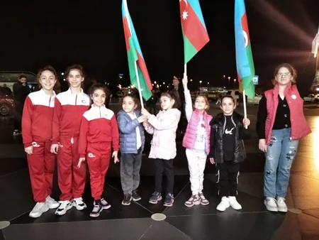 Azərbaycan millisinin gimnastı: “Dörd medalla qayıtdığım üçün çox sevincliyəm”