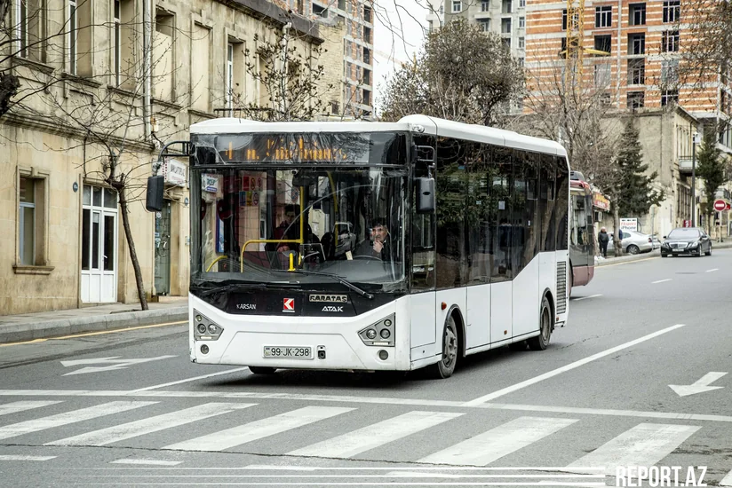 Paytaxtda bəzi avtobuslarının hərəkət istiqamətləri dəyişdirilib