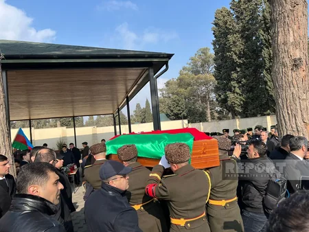 Şəhid Orxan Əsgərov İkinci Şəhidlər xiyabanında dəfn edilib - YENİLƏNİB-5