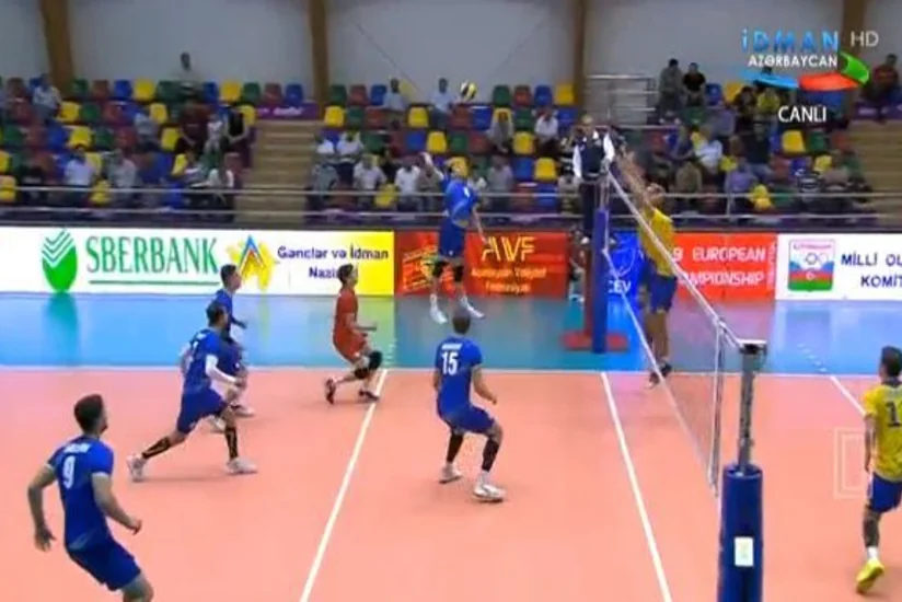 Voleybol üzrə Azərbaycan millisi İsveçi məğlub edib