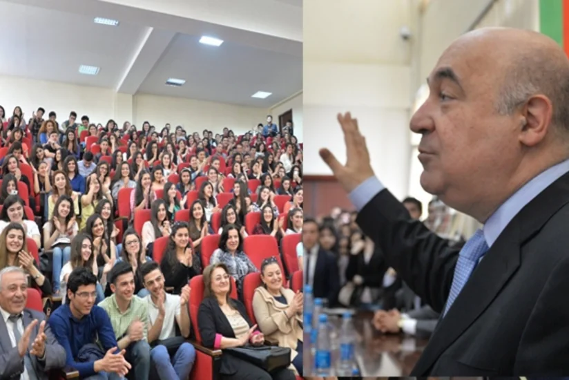BDU-da Çingiz Abdullayevlə görüş keçirilib