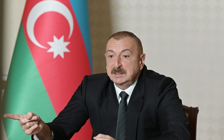 Prezident: Ermənistan, onun havadarları, ermənipərəst qüvvələr qarşısına təkbaşına çıxmışdıq