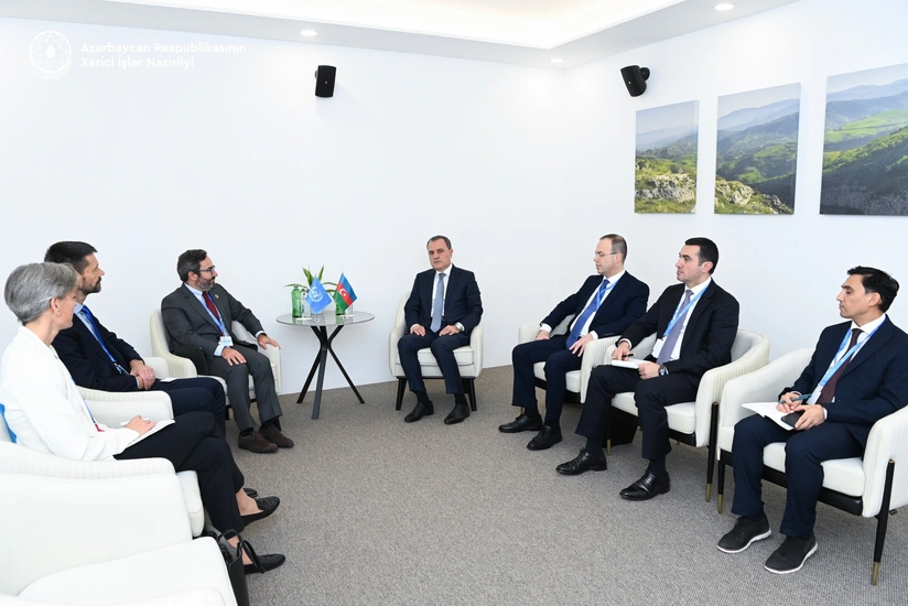 Azərbaycanın xarici işlər naziri və UNOPS icraçı direktoru arasında danışıqlar aparılıb