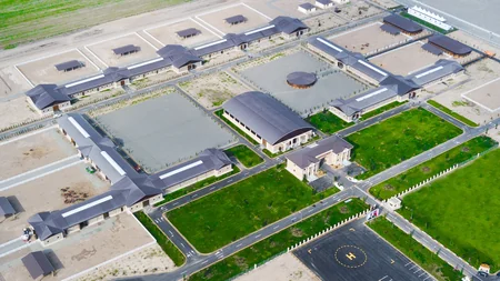 President Ilham Aliyev attends opening of Qarabag Equestrian Complex