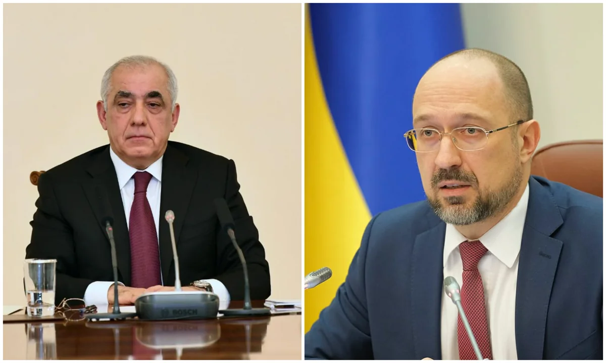 Azerbaijani, Ukrainian premiers discuss co-op