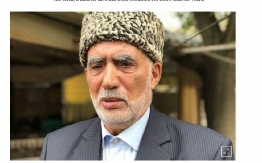 “Reuters”: Qarabağın azərbaycanlı köçkünləri tezliklə öz ata-baba torpaqlarına qayıtmaq arzusundadırlar