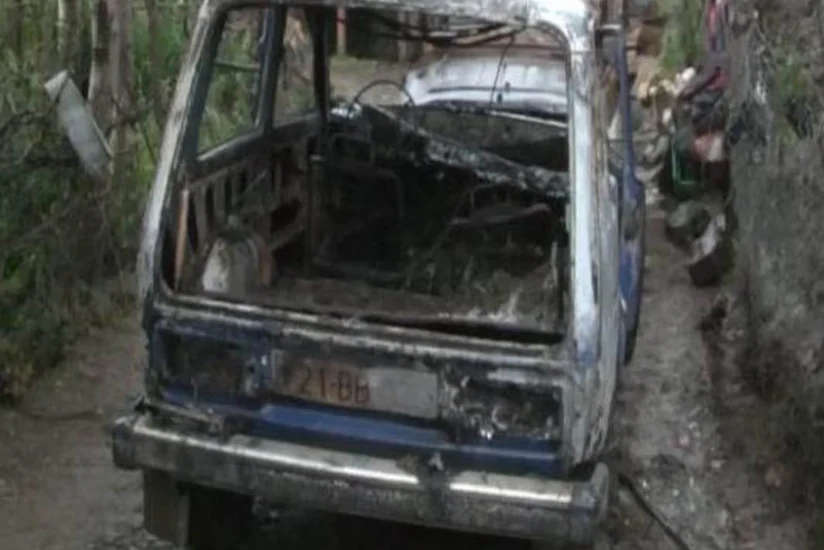 ​Gədəbəydə 6 avtomobili yandıran şəxs ruhi dispanserə yerləşdirilib - FOTO