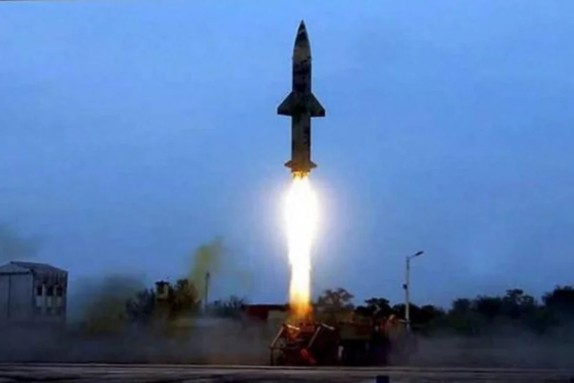 Индия провела тренировочный пуск баллистической ракеты Притхви-2