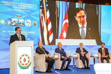 Bakıda Narkotiklərlə Mübarizə üzrə XXXVI Beynəlxalq Konfrans keçirilir - YENİLƏNİB - FOTOLAR