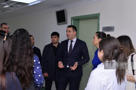 Naxçıvan MR Səhiyyə Nazirliyi jurnalistlər üçün media tur təşkil edib