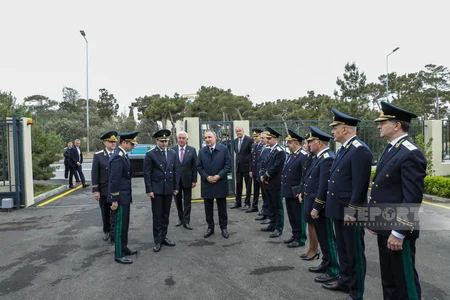 Pirallahı rayon prokurorluğunun yeni inzibati binasının açılışı olub
