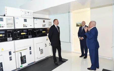 “Azərişıq” ASC-nin yenidən qurulan 110/35/10 kilovoltluq “İsmayıllı” yarımstansiyası işə salınıb