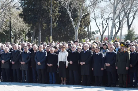 Azerbaijani President Ilham Aliyev attends Novruz festivities