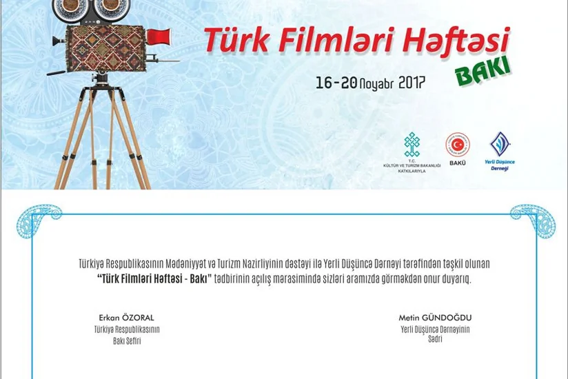 Bakıda Türk Filmləri Həftəsi keçiriləcək