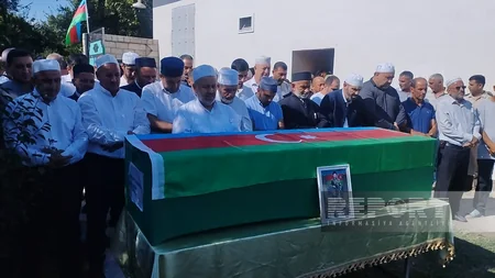 Ağdaşda Birinci Qarabağ müharibəsinin şəhidi Yasin Əbdürəhmanov dəfn edilib - YENİLƏNİB