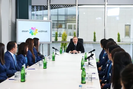 President Ilham Aliyev attended opening of “ASAN Həyat” complex in Shamakhi