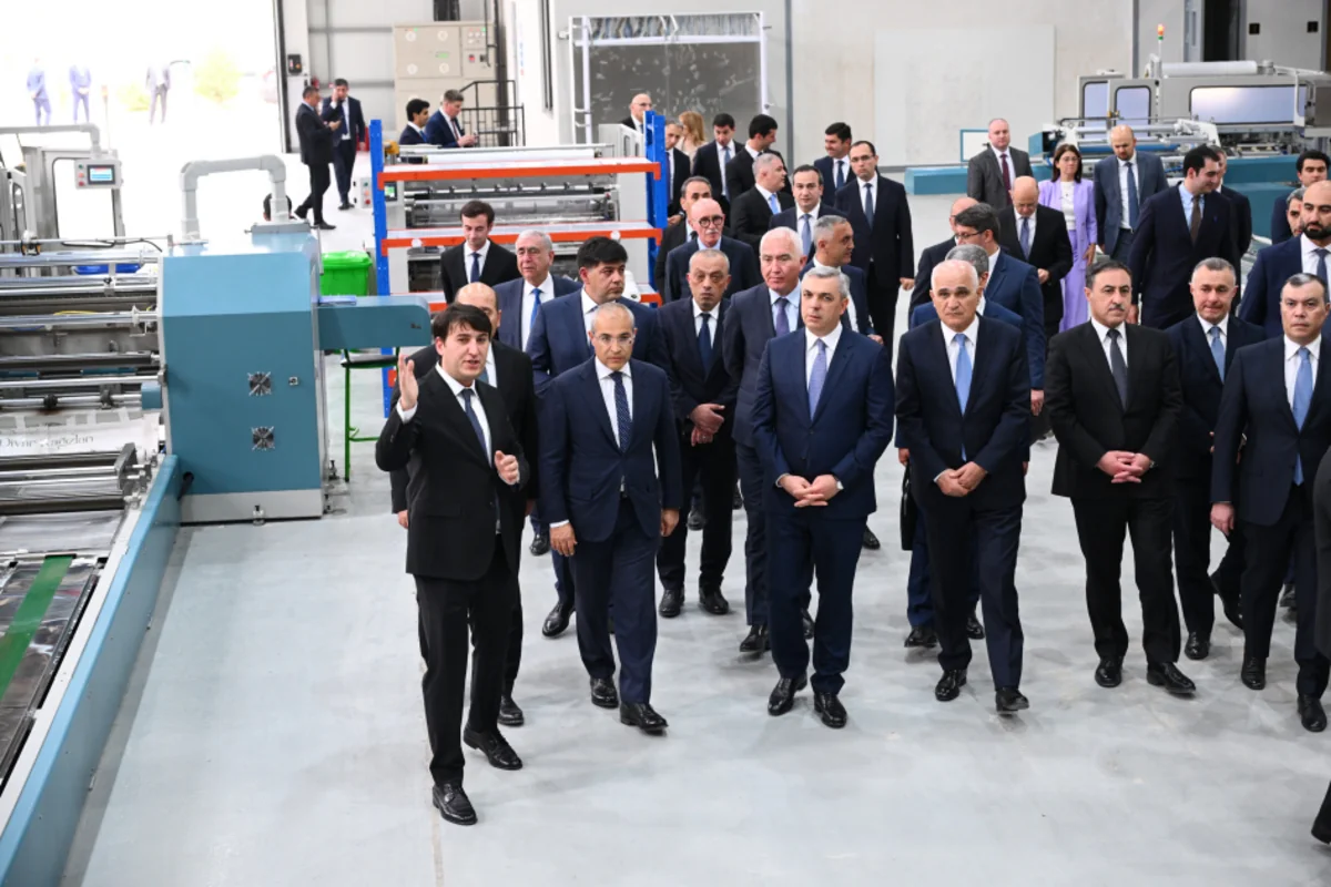 Mikayıl Cabbarov: Ağdam Sənaye Parkı rezidentlərin sayına görə Azərbaycanda ikinci sənaye parkıdır