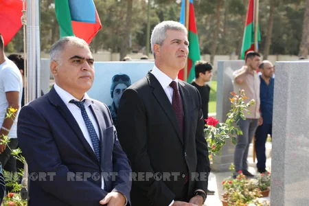 Şəhid Səbuhi Əhmədov İkinci Fəxri xiyabanda dəfn edilib - YENİLƏNİB