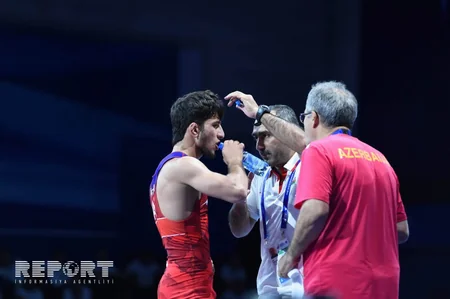 “Minsk 2019”: Azərbaycanın bir güləşçisi qızıl, üçü bürünc medal qazanmaq şansı əldə edib - FOTO - YENİLƏNİB