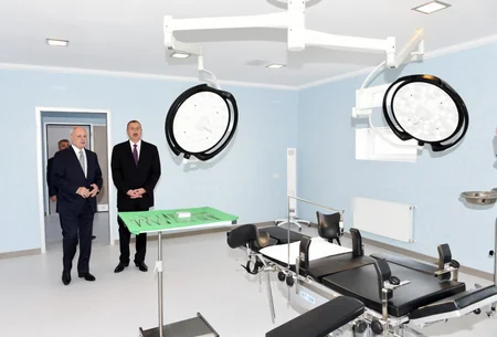 ​Prezident İlham Əliyev Göyçayda bir sıra obyektlərin açılışında iştirak edib