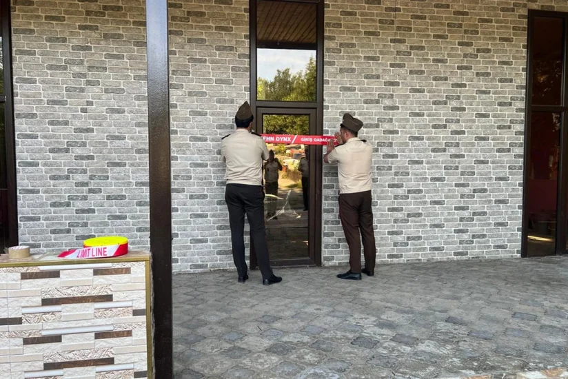 Ağsuda yanğın təhlükəli obyektin fəaliyyəti dayandırılıb