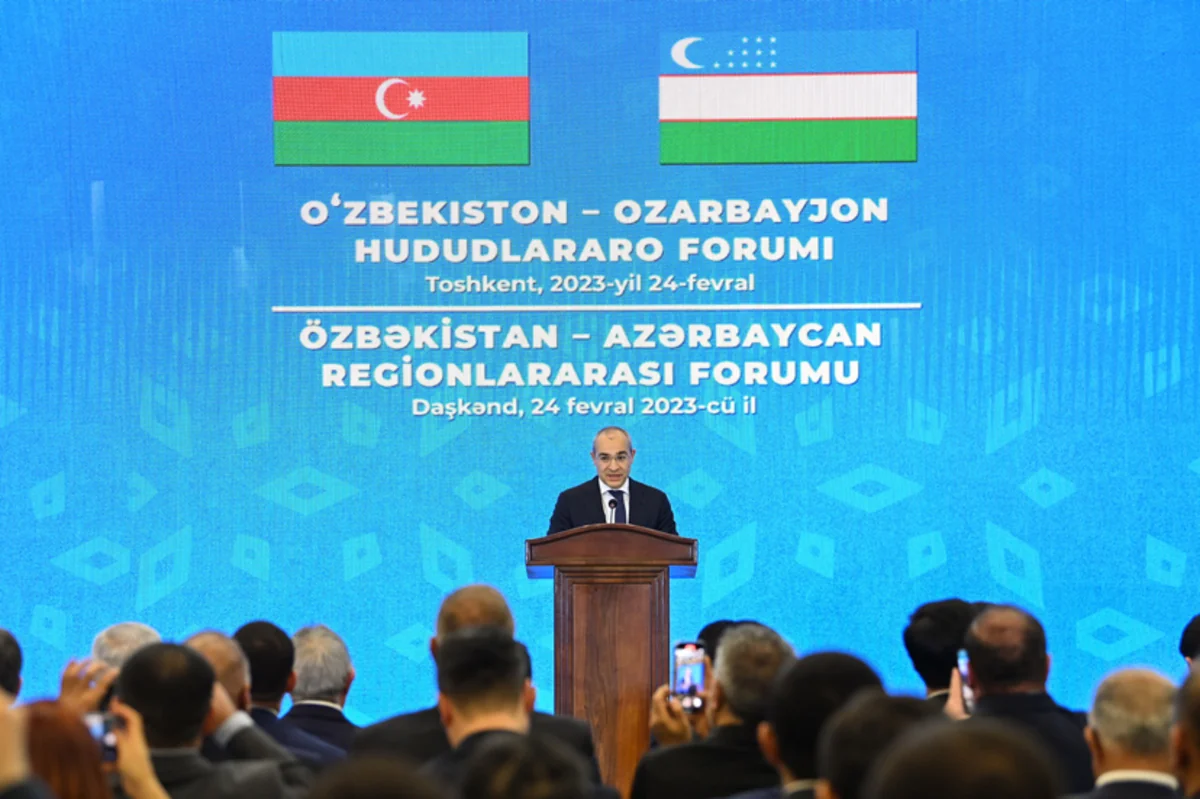 Mikayil Jabbarov: Azerbaijan - Uzbekistan trade up by more than 63%