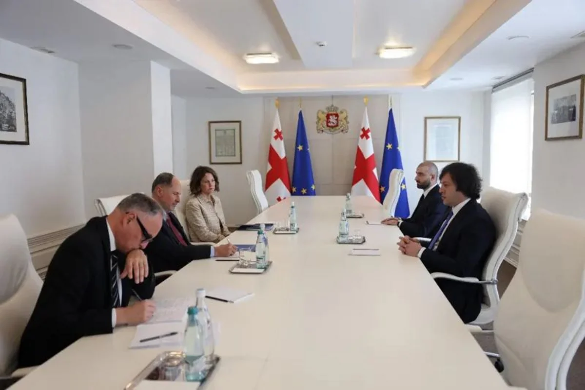 Gürcüstanın Baş naziri ABŞ, Böyük Britaniya və Aİ səfirləri ilə görüşüb