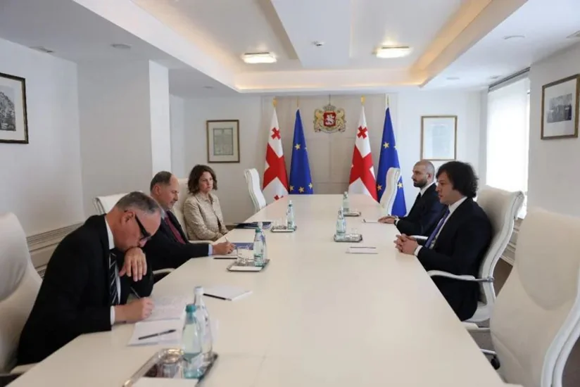 Gürcüstanın Baş naziri ABŞ, Böyük Britaniya və Aİ səfirləri ilə görüşüb