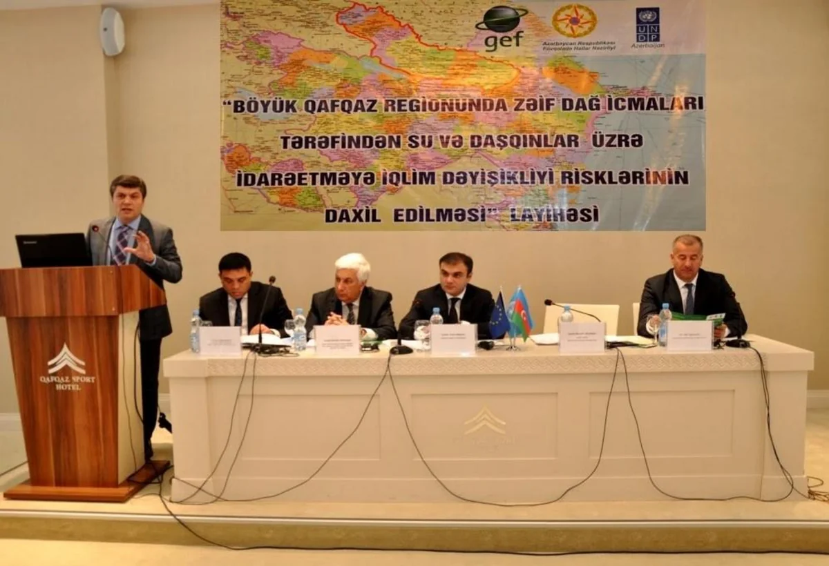 Qəbələdə daşqınların proqnozlaşdırılması və erkən xəbərdarlıq sistemi üzrə seminar başlayıb