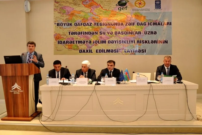 Qəbələdə daşqınların proqnozlaşdırılması və erkən xəbərdarlıq sistemi üzrə seminar başlayıb