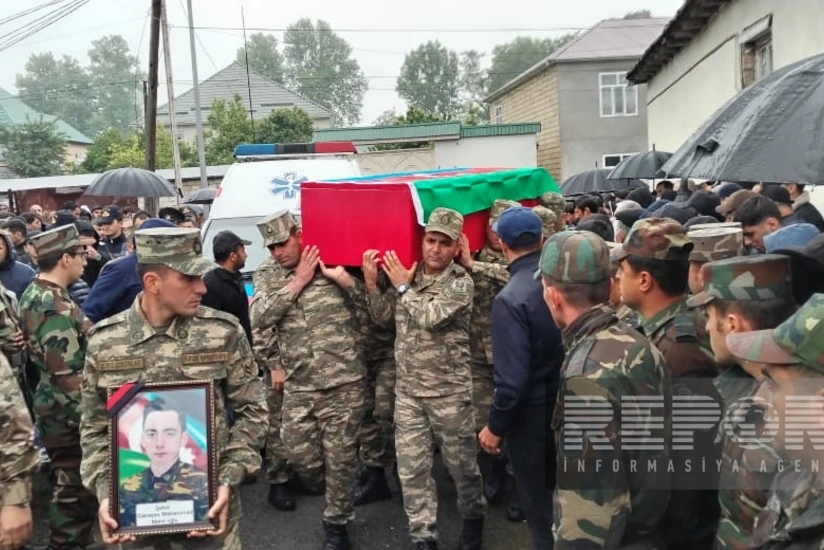 В Габале похоронен шехид Мухаммед Гараев