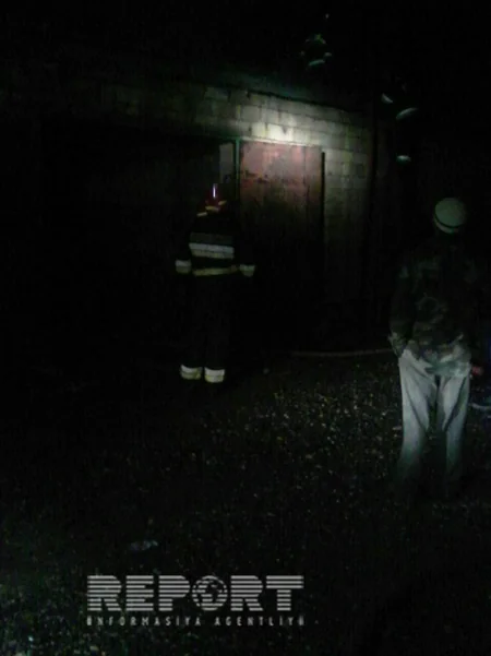 Qubada yerli sakinə məxsus ev yanıb - FOTO