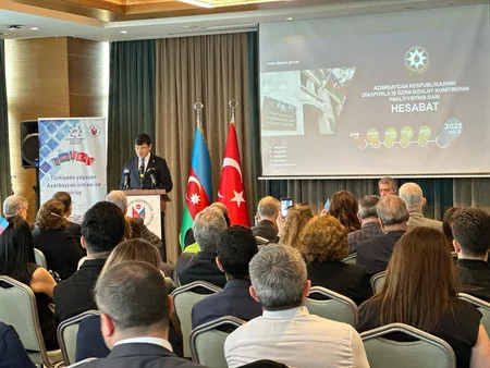 Türkiyədə yaşayan Azərbaycan icmasının nümayəndələri ilə görüş olub