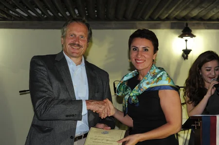 US Ambassador to Azerbaijan hosted a reception for alumni of U.S. government-funded exchange programs