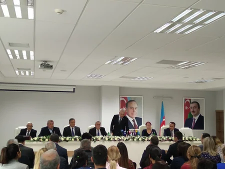 Faiq Qarayevin 2-ci dərəcəli Əmək ordeni ilə təltif edilməsi ilə əlaqədar tədbir keçirilib