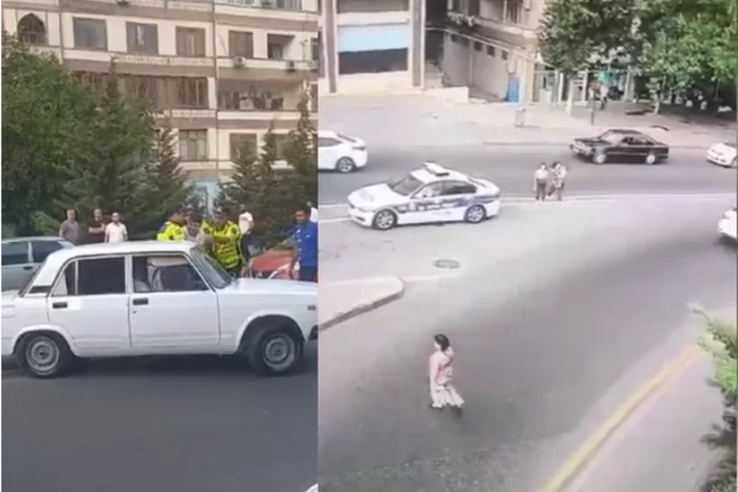 Bakıda avtoxuliqanlıq edən sürücü həbs edilib - YENİLƏNİB