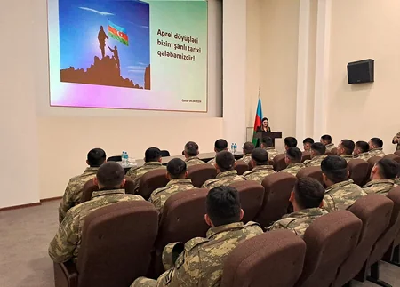 Aprel döyüşlərinin səkkizinci ildönümü ilə əlaqədar tədbirlər keçirilib
