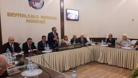 ​Jurnalist Şəmsiyyə Kərimovanın 60 illik yubileyi münasibətilə toplantı keçirilib